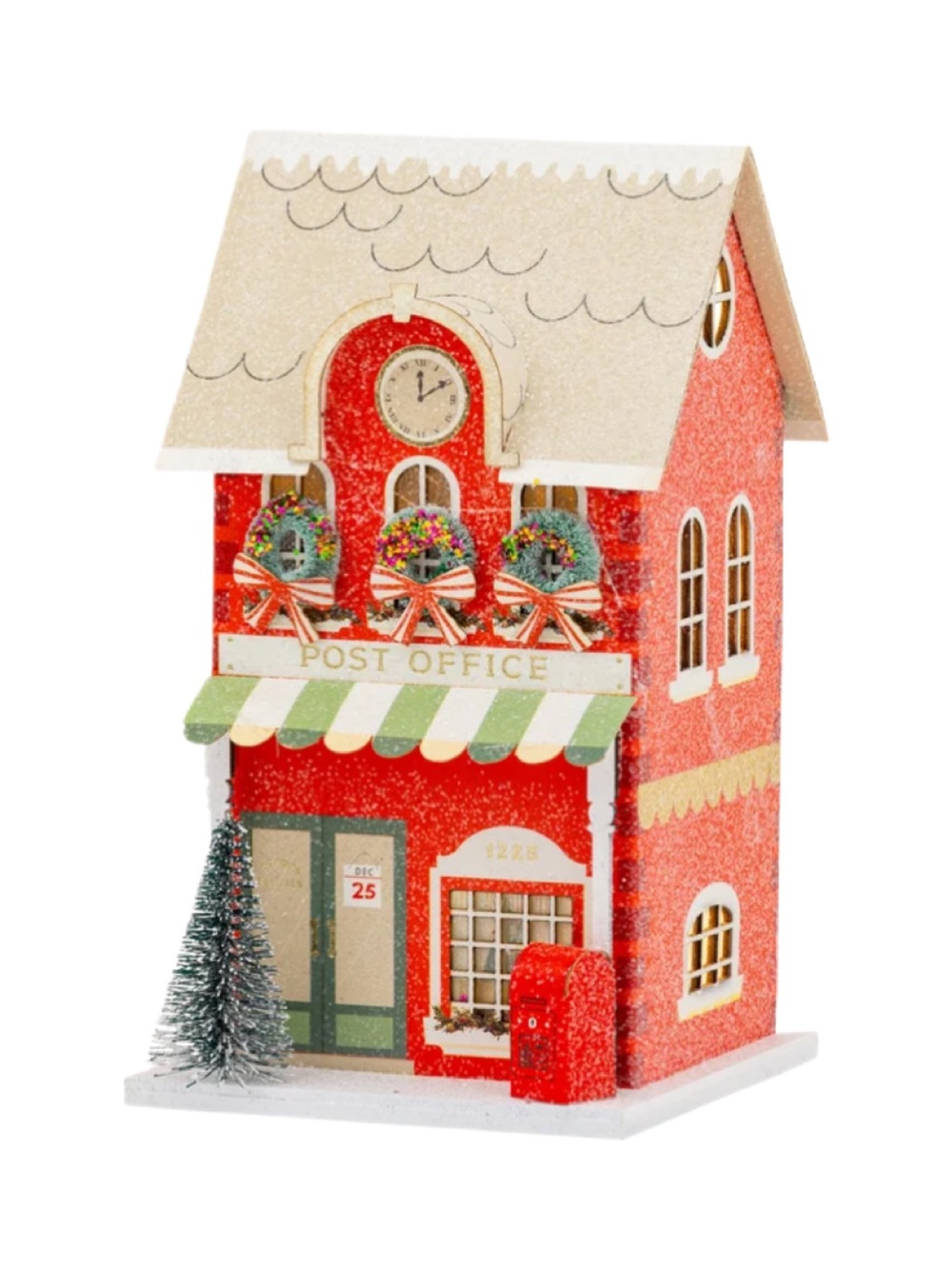 My Minds Eye Christmas Village House! Post Office! Brand New 2026 Release!